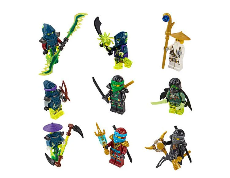 1253PCS King 89008 ninjago 06020 Ninjago Figure Final Flight of Destiny's Bounty 70738 - Image 4