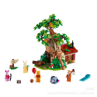 1265PCS 19043  Winnie the Pooh Tree House - Image 3