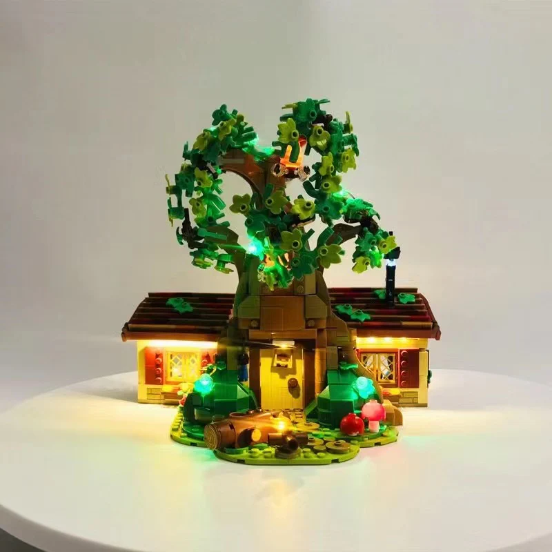 1265PCS 19043  Winnie the Pooh Tree House - Image 5