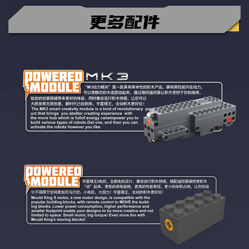 1265pcs Mouldking 17014 Harvester Electric Edition - Image 4