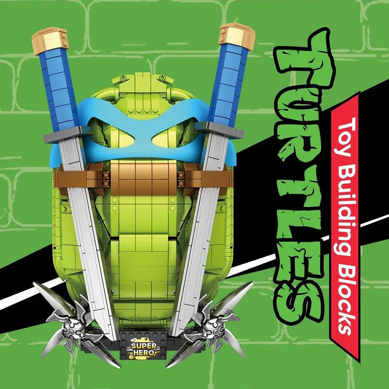 1266 pcs WGC 66033 Teenage Mutant Ninja Turtles:Turtle Shell - Image 2