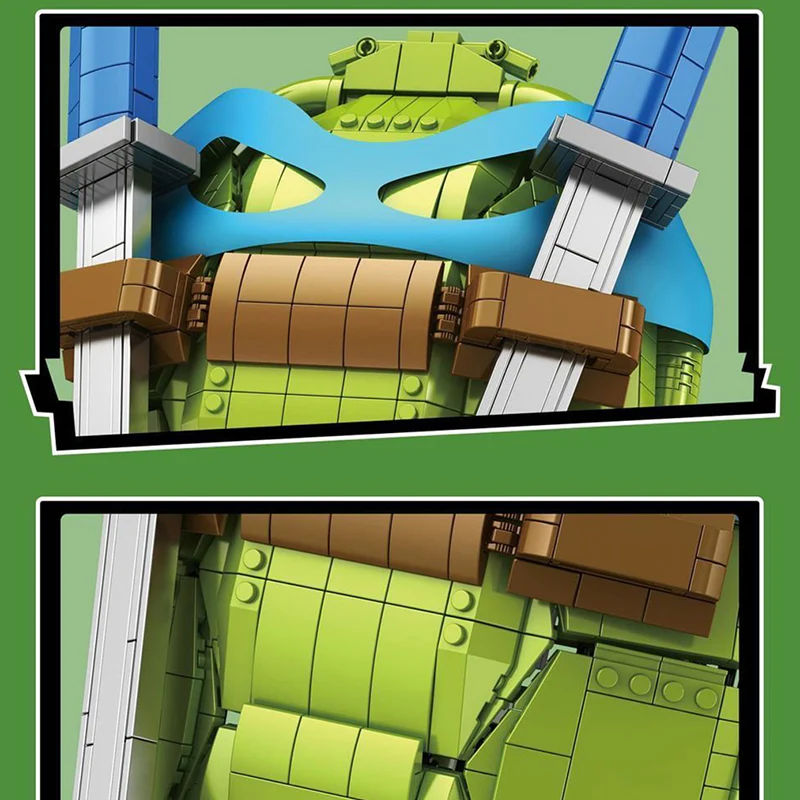 1266 pcs WGC 66033 Teenage Mutant Ninja Turtles:Turtle Shell - Image 4