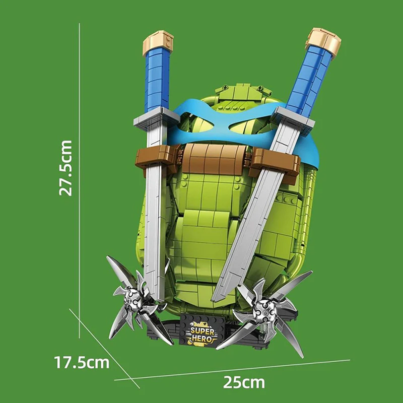 1266 pcs WGC 66033 Teenage Mutant Ninja Turtles:Turtle Shell - Image 6