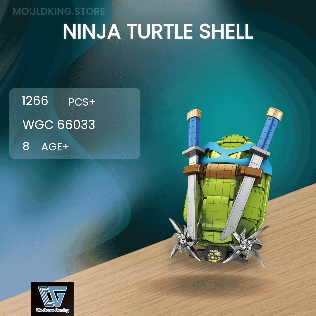 1266 pcs WGC 66033 Teenage Mutant Ninja Turtles:Turtle Shell - Image 7