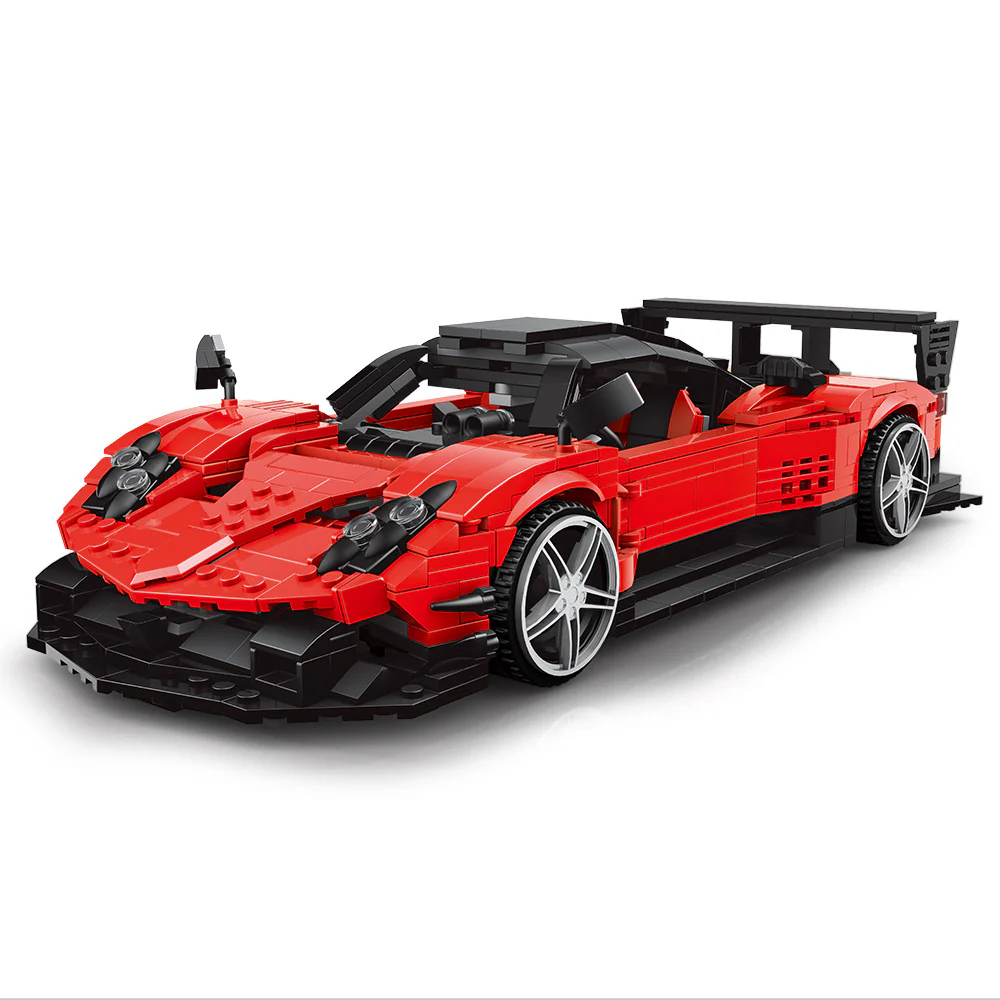 1278+pcs Mouldking 10041 Pagani Zonda R car - Image 5