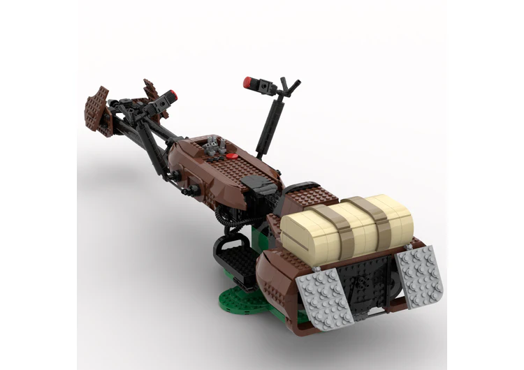 1283PCS MOC-105417 Scout Trooper Speederbike - Image 2