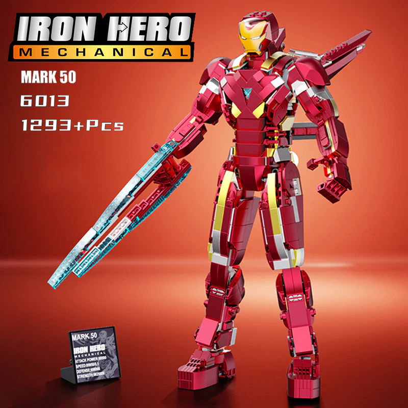 1293PCS 6013 Iron Man MK50 - Image 2