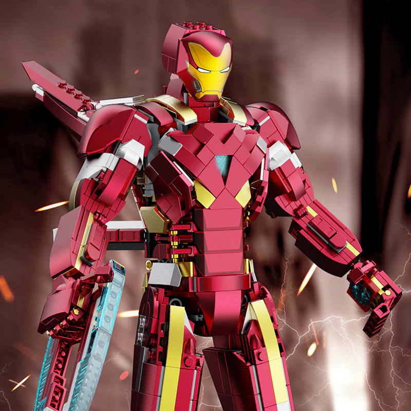 1293PCS 6013 Iron Man MK50 - Image 5