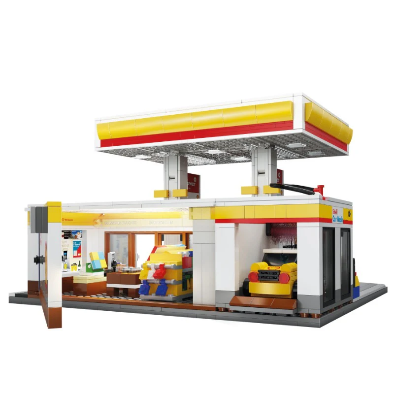 1309pcs CaDA C66026 Shell Retail Station - Image 7