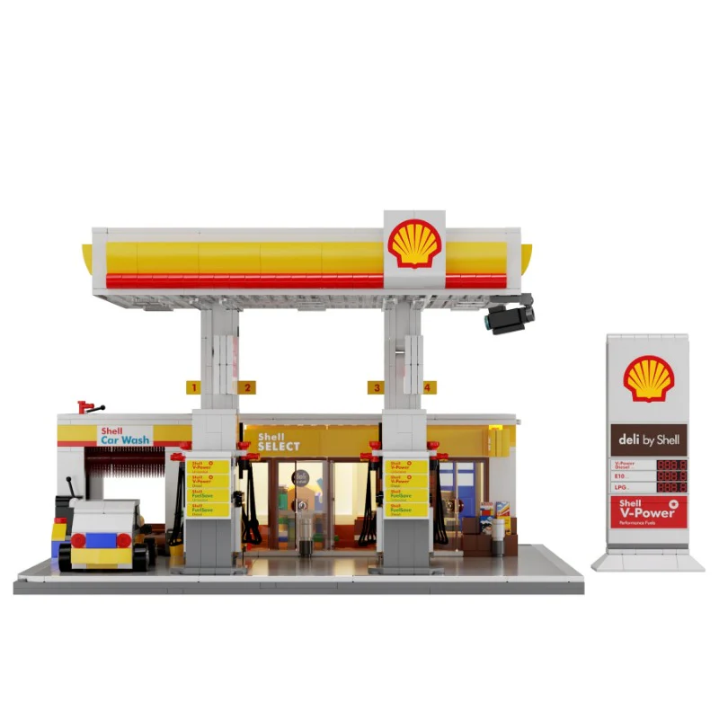 1309pcs CaDA C66026 Shell Retail Station - Image 8