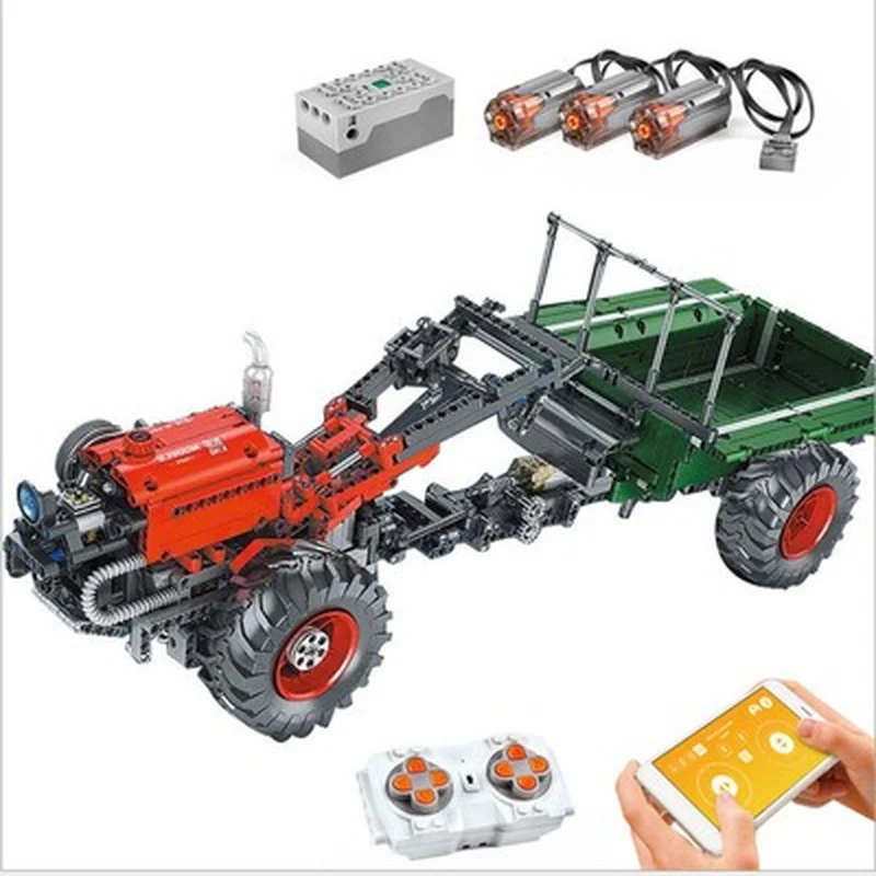 1312PCS MOULDKING 17005 Tractor - Image 4