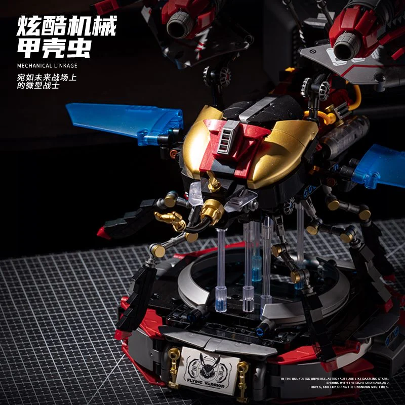 1320 pcs XJD JD048 Flying Warrior - Image 4