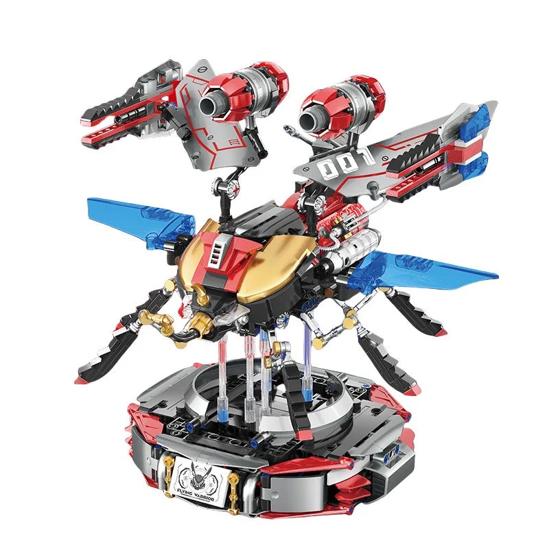 1320 pcs XJD JD048 Flying Warrior - Image 8
