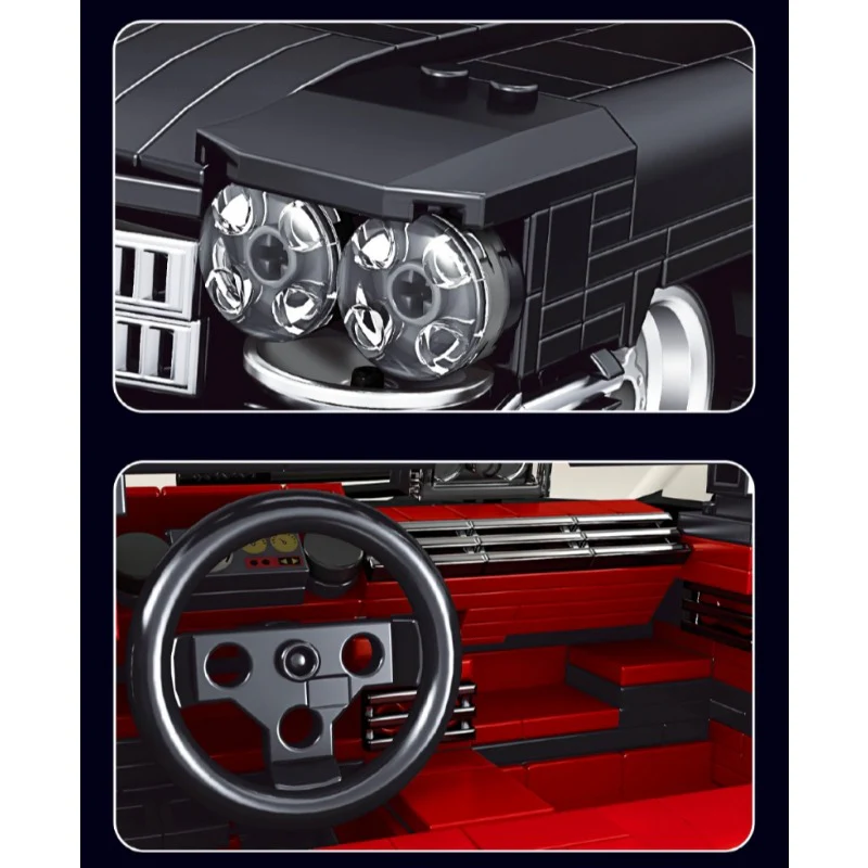 1324PCS 10012S Mouldking Cadillac Eldorado - Image 3