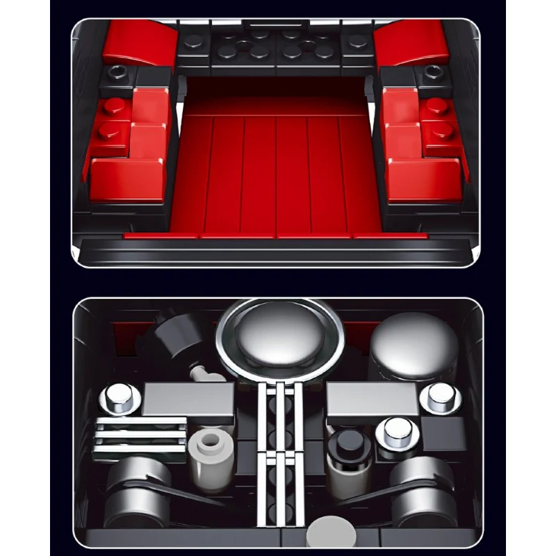 1324PCS 10012S Mouldking Cadillac Eldorado - Image 4