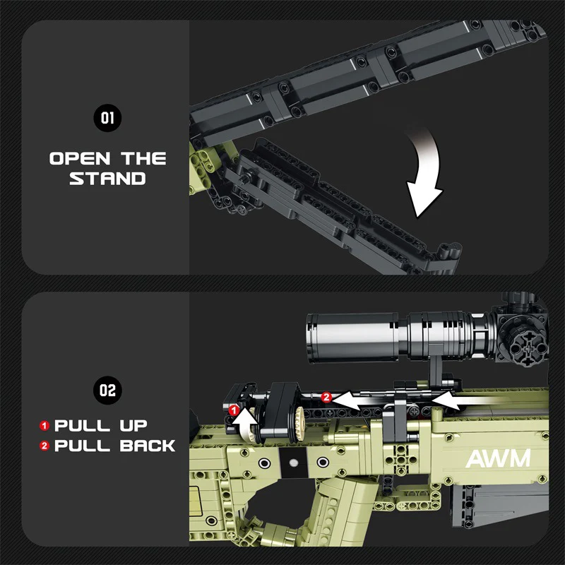 1336 PCS Reobrix 77026 Super Magnum AWM - Image 3