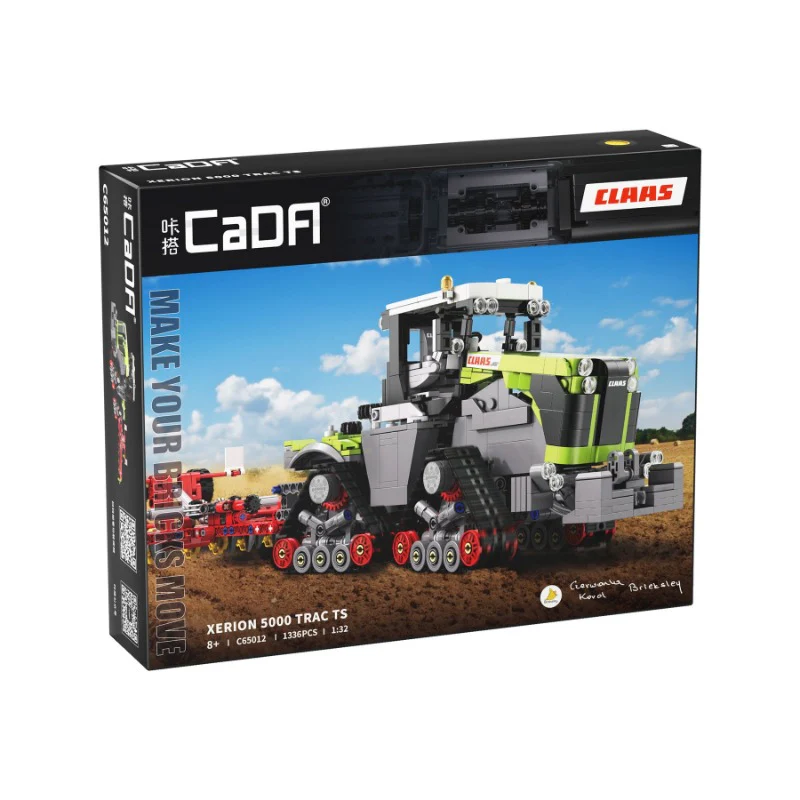 1336pcs C65012 CaDA CLAAS XERION 5000 TRAC TS - Image 6