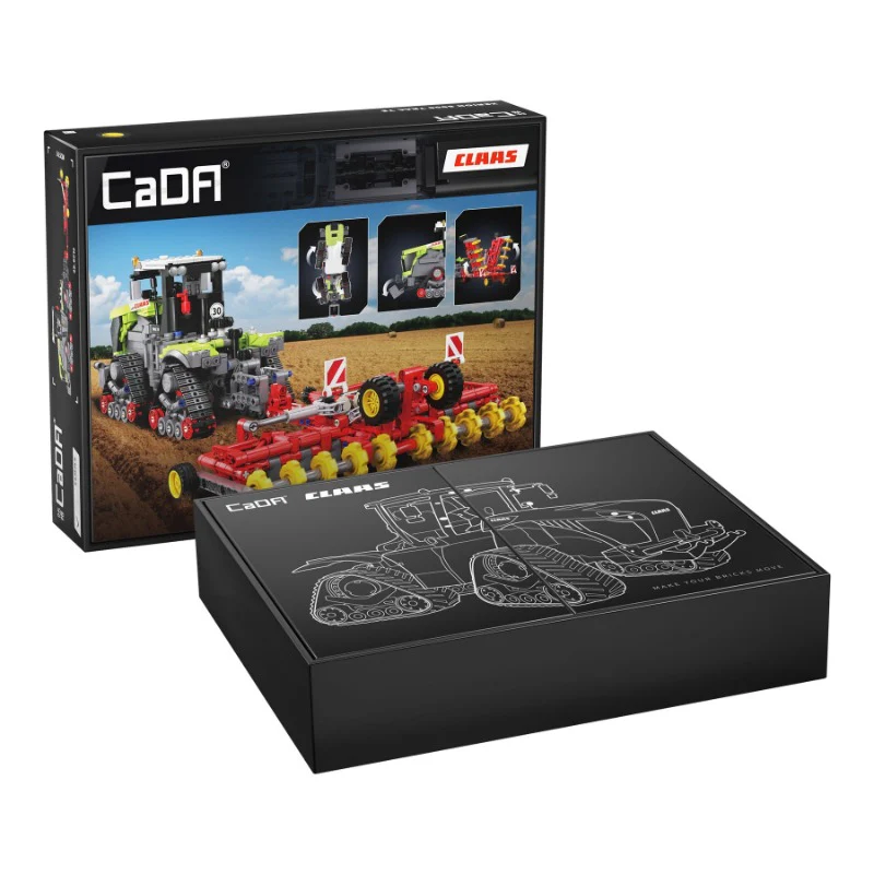 1336pcs C65012 CaDA CLAAS XERION 5000 TRAC TS - Image 7