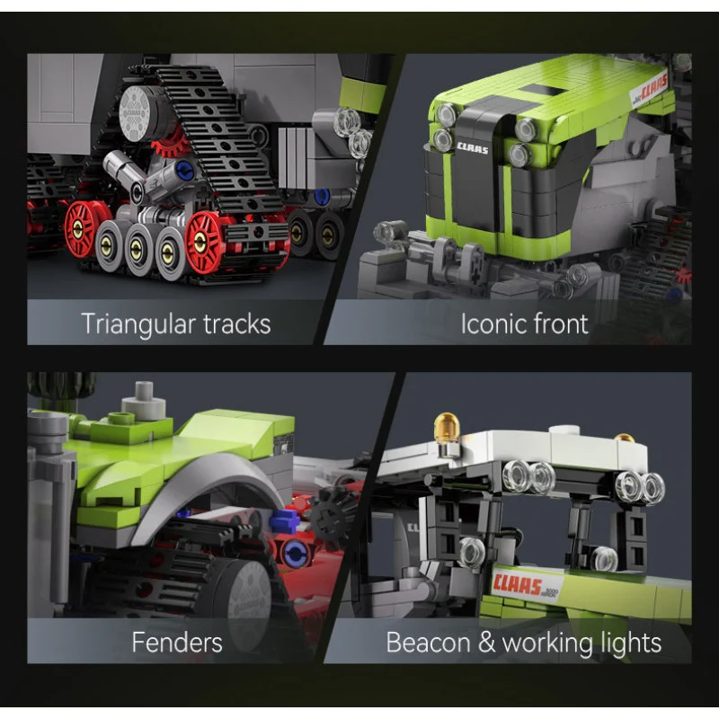 1336pcs C65012 CaDA CLAAS XERION 5000 TRAC TS - Image 9