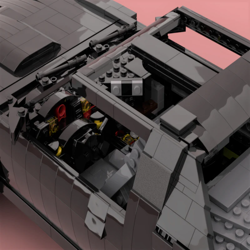 1346pcs MOC-95832 UCS Knight Rider KITT (K.I.T.T) - Image 2