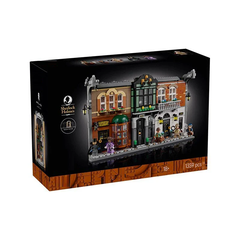 1359 pcs Sherlock Holmes: Book Nook - Image 10