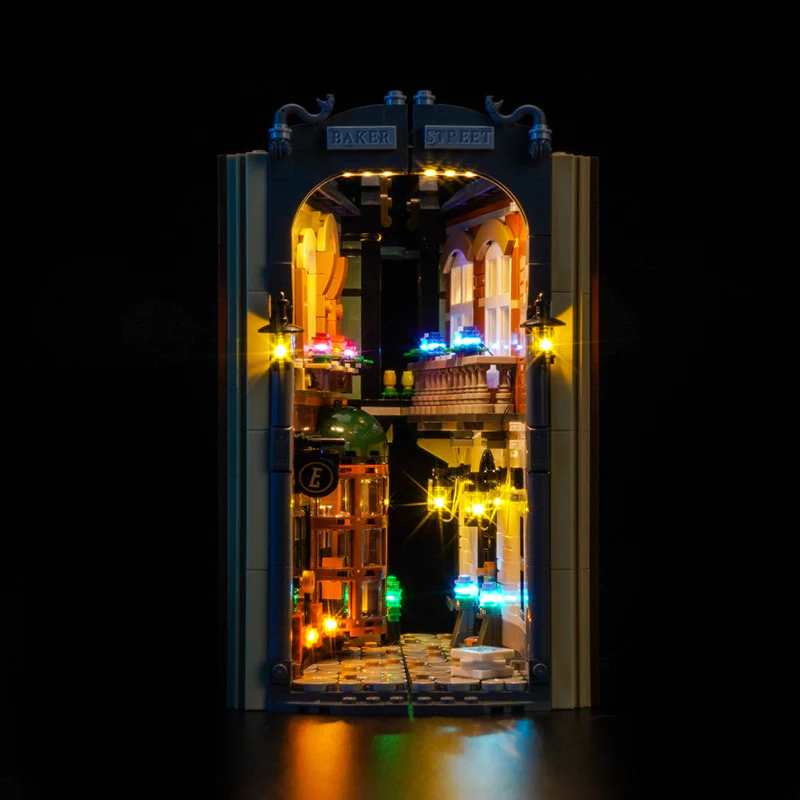 1359 pcs Sherlock Holmes: Book Nook - Image 5