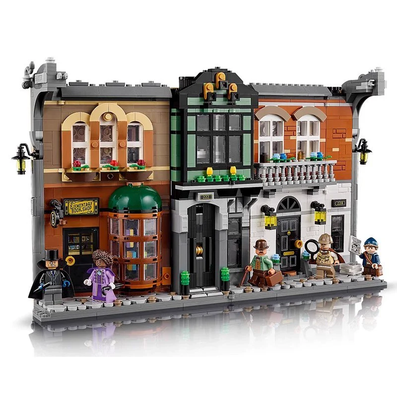 1359 pcs Sherlock Holmes: Book Nook - Image 9