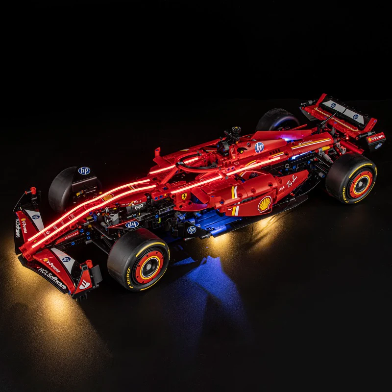1361 pcs Ferrari SF-24 F1 Car - Image 3