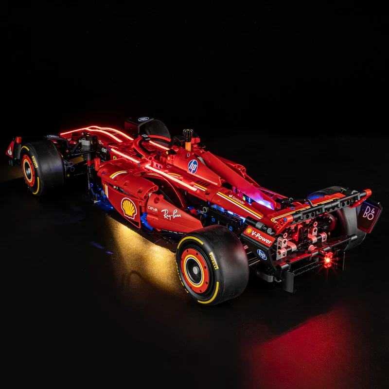 1361 pcs Ferrari SF-24 F1 Car - Image 6