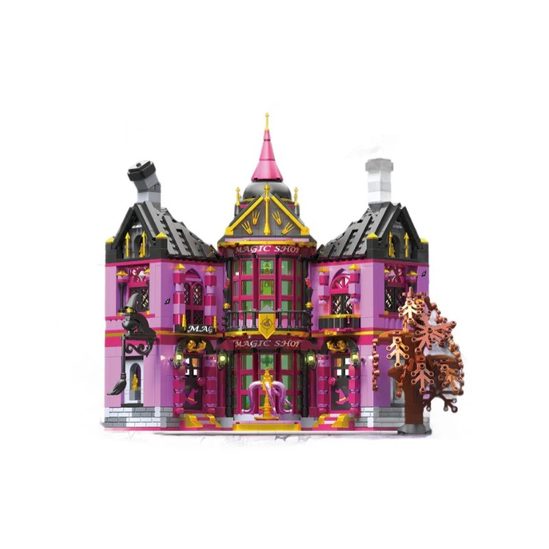 1366 pcs ZHEGAO 612020 Magic Shop (Micro brick) - Image 3