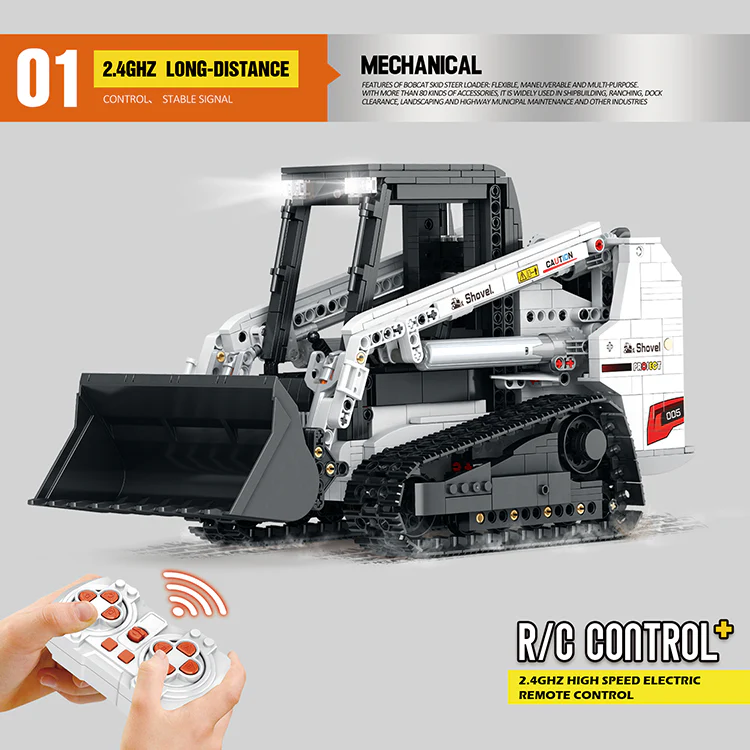 1366PCS Reobrix 22004 Mechanical Engineering Series Excavator - Image 2