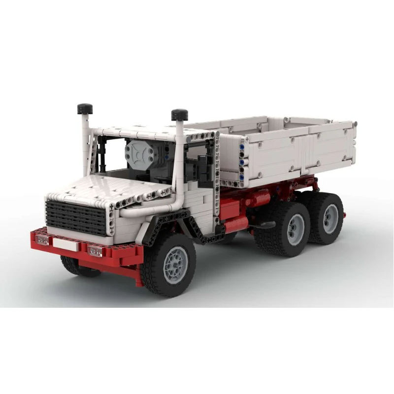 1370PCS MOC-145530 Magirus Deutz 256 Tipper - Image 2