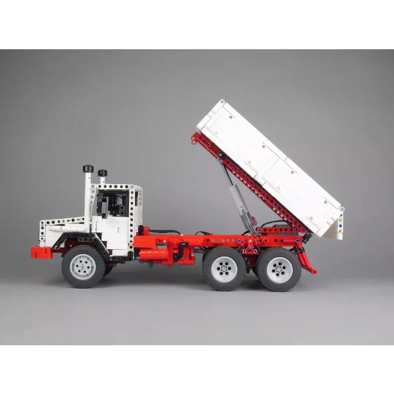1370PCS MOC-145530 Magirus Deutz 256 Tipper - Image 4