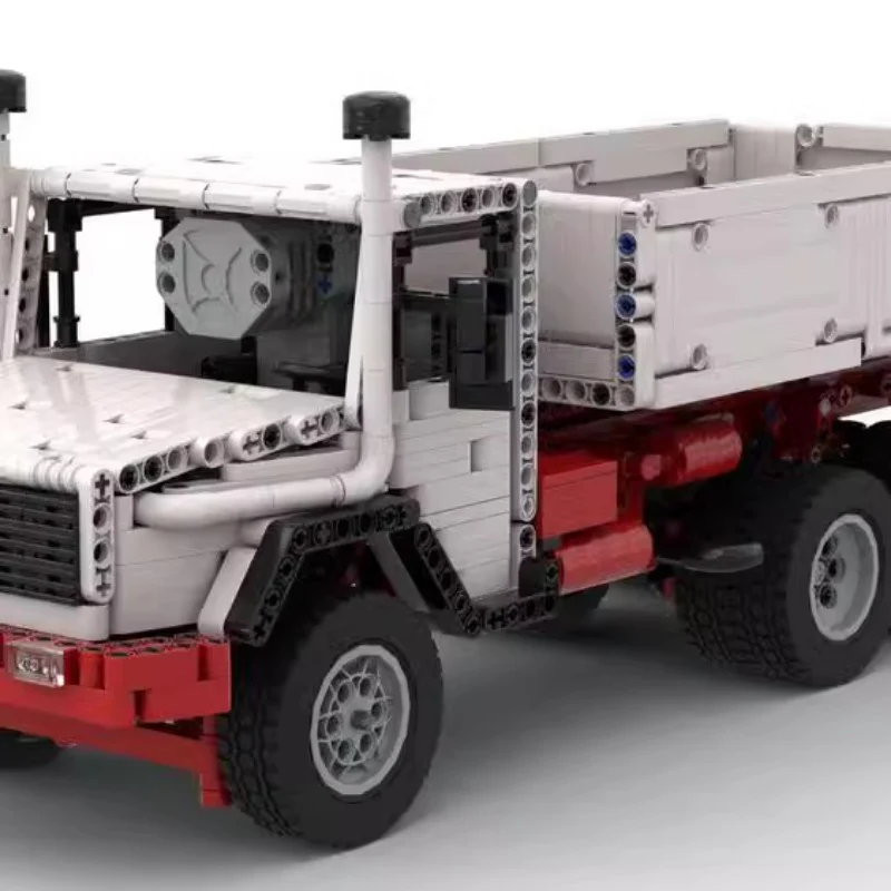 1370PCS MOC-145530 Magirus Deutz 256 Tipper - Image 6