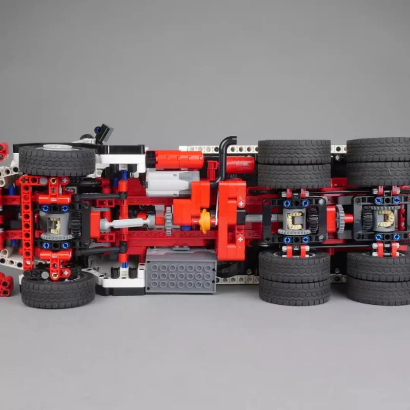 1370PCS MOC-145530 Magirus Deutz 256 Tipper - Image 8