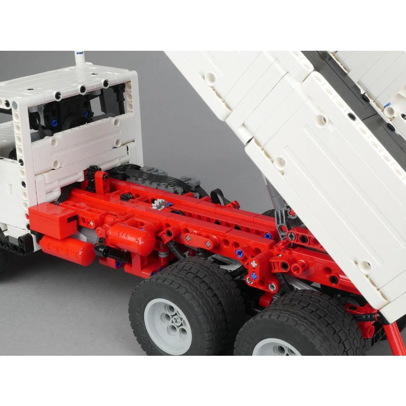 1370PCS MOC-145530 Magirus Deutz 256 Tipper - Image 9