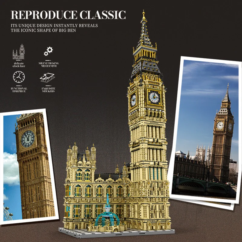 13825pcs Reobrix 55012 Big Ben - Image 2