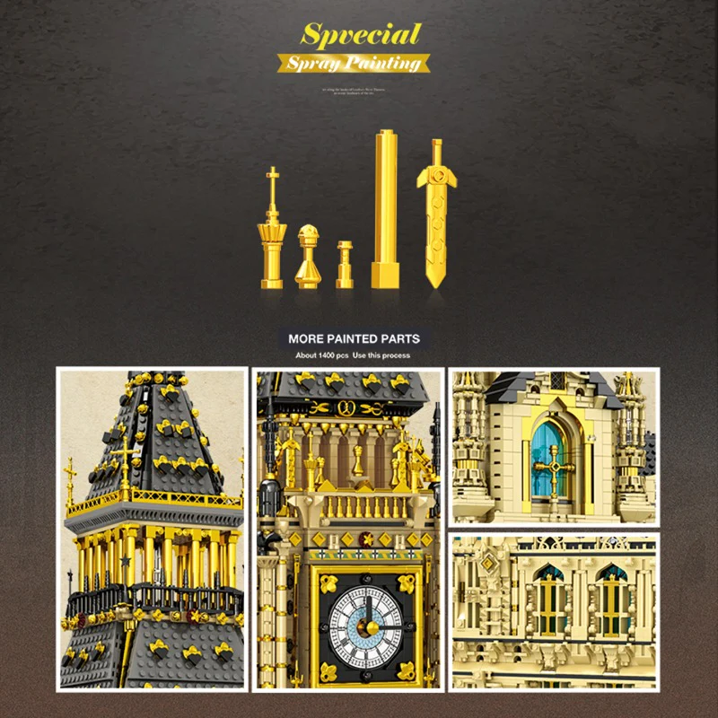 13825pcs Reobrix 55012 Big Ben - Image 5