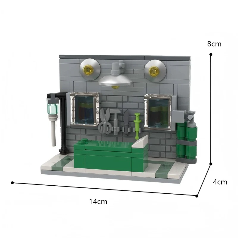 140pcs MOC-115806 Veterinarian's Hospital - A Muppet Theatre Scene - Image 2