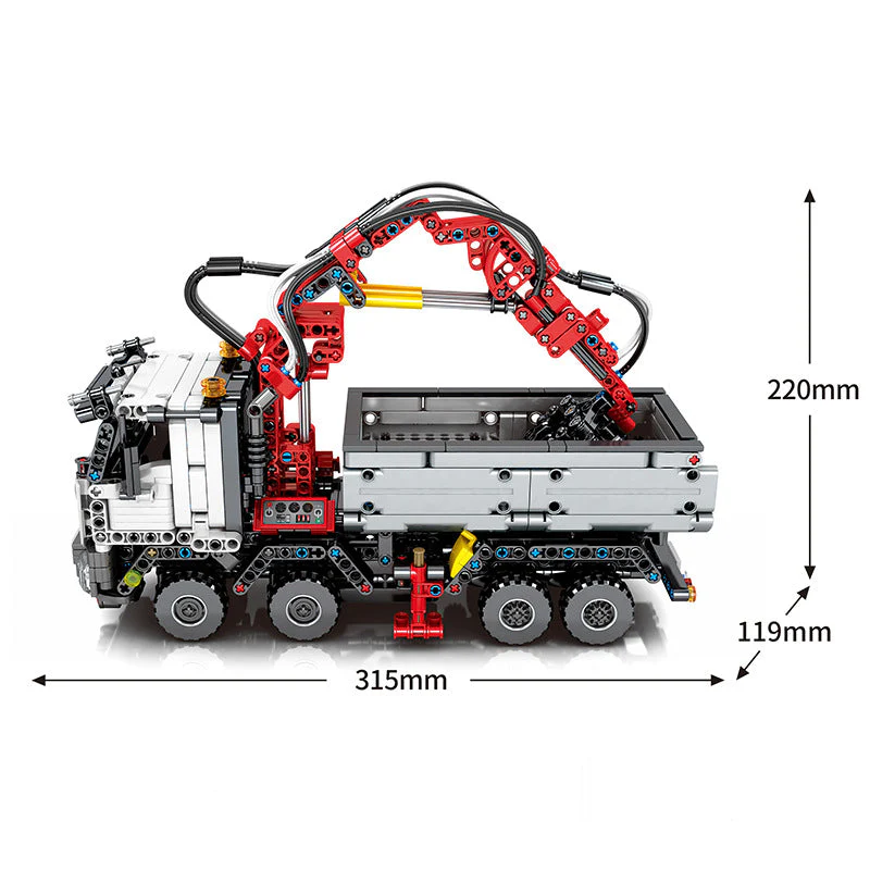 1416PCS 72700 Engineering Heavy Truck - Image 4