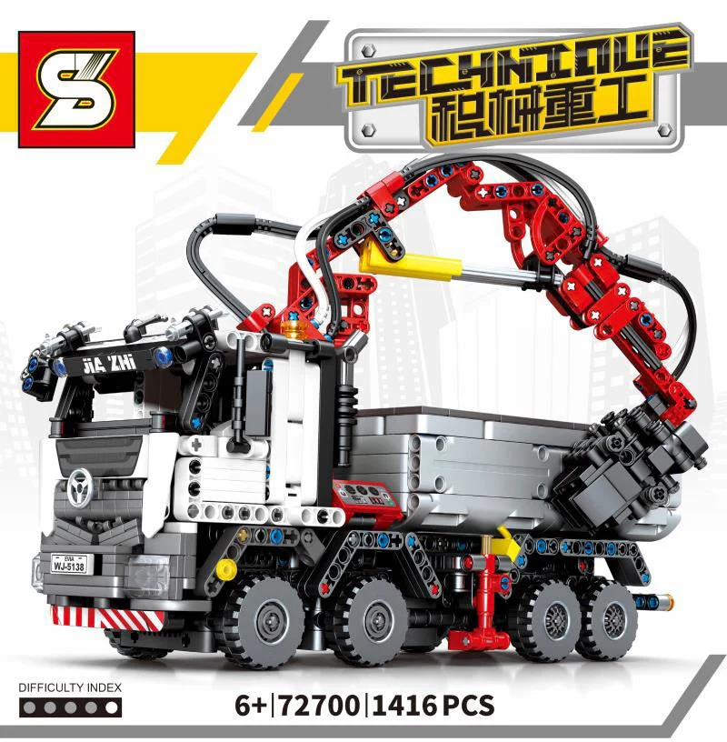 1416PCS 72700 Engineering Heavy Truck - Image 8