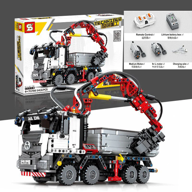 1416PCS 72700 Engineering Heavy Truck - Image 9
