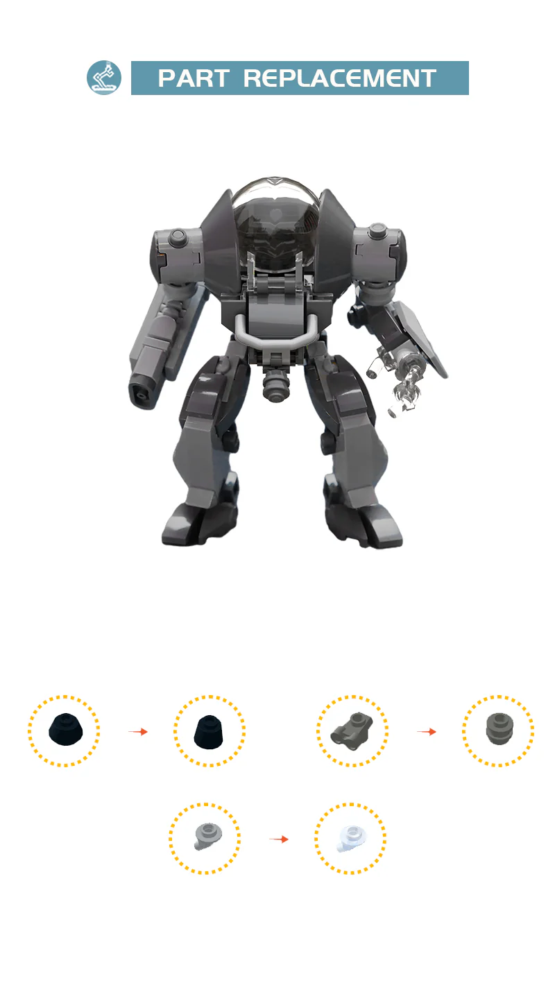 141PCS MOC-91099 Jawbreaker - Image 3