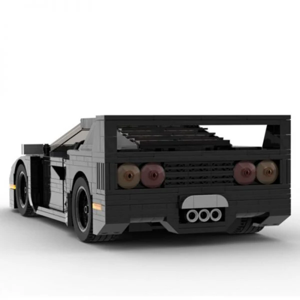 1431PCS MOC Building Blocks Italian Supercar Static Model - Image 4