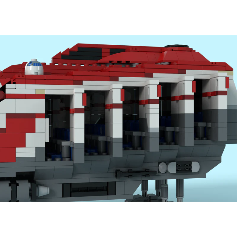 1433pcs MOC-118218 STARSPEEDER 1000 from Star Tours - Image 3