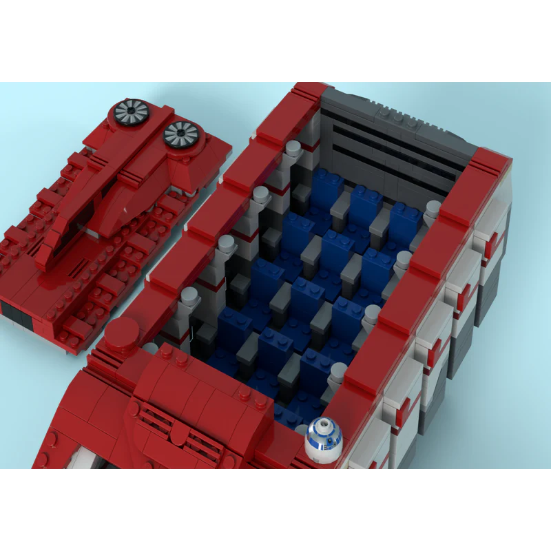 1433pcs MOC-118218 STARSPEEDER 1000 from Star Tours - Image 4
