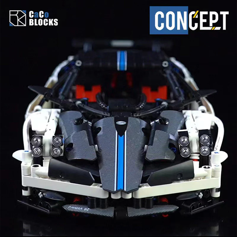 1443PCS Caco C017 Pagani Roadster Super Car 1:14 - Image 3