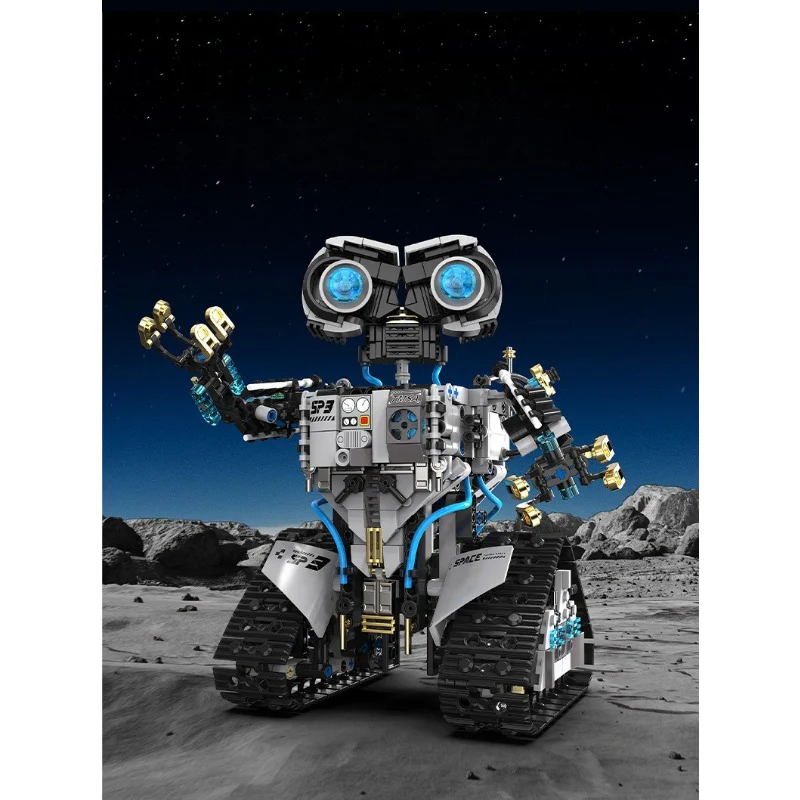 1468pcs T1107 Space Explanation：Spaceship Robot Combination 2N1 - Image 2