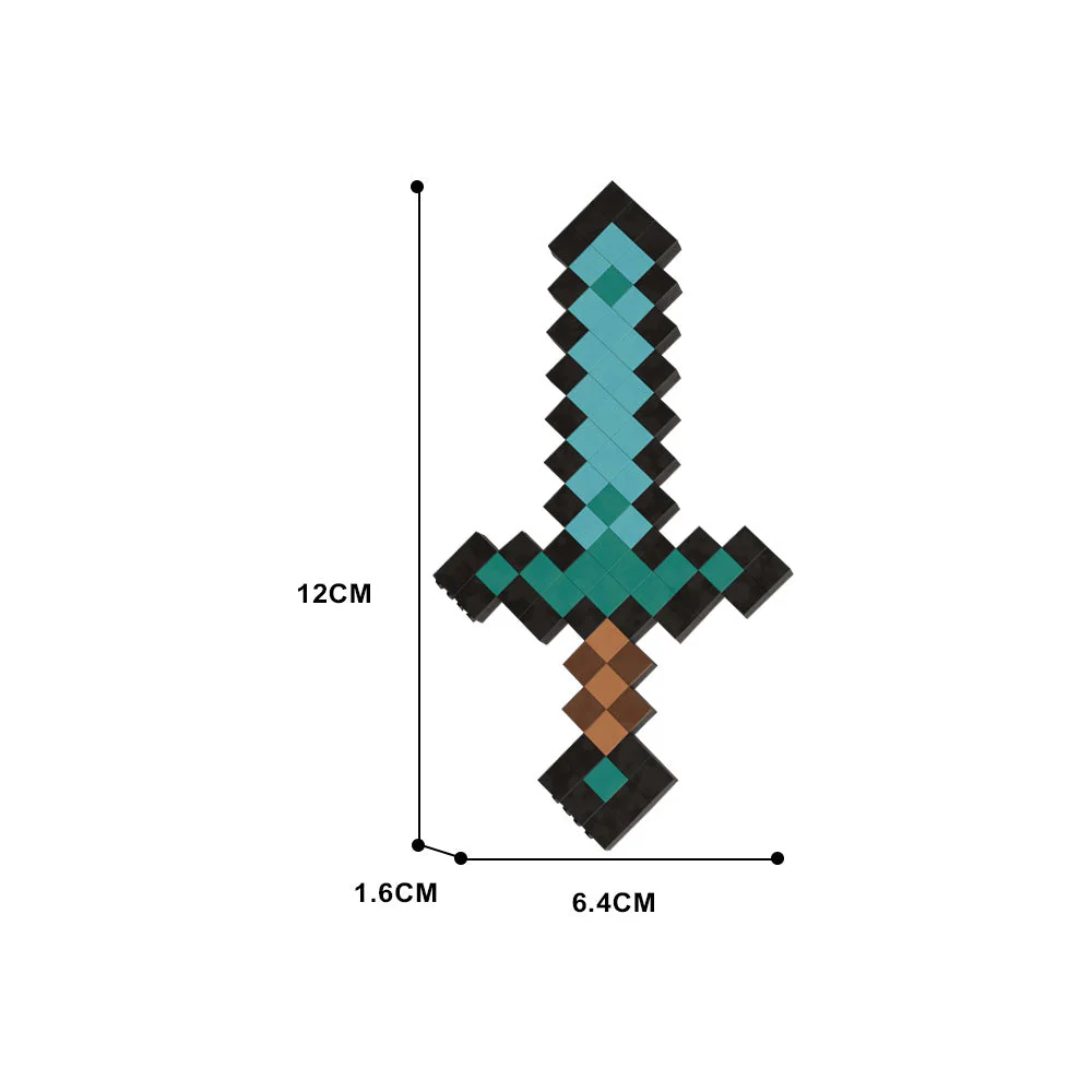 146PCS MOC-131211 Diamond Sword - Image 3