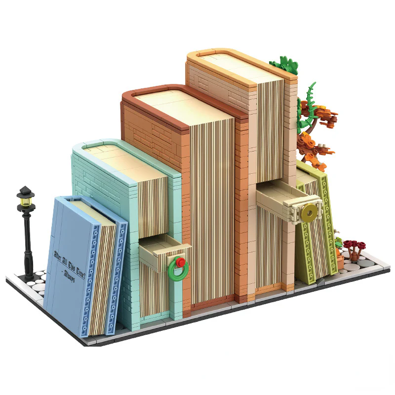 1488PCS WGC Magic Book File 66009 - Image 4